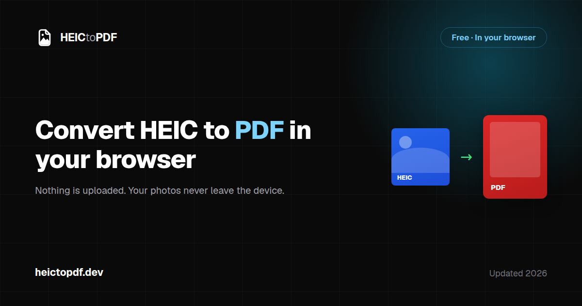 HEICtoPDF